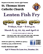 Catholic Fish Fry Atlanta, GA